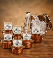 BK Gift Kişiye Özel 14 Parça Ehlikeyf Seti ve Buz Kovası Hediyelik Takımı-1, Doğum Günü Hediyesi, Babaya Hediye, Erkeğe Hediye