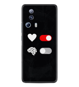Xiaomi Mi 13 Lite Kılıf Silikon Desen Özel Seri Love Brain 1722