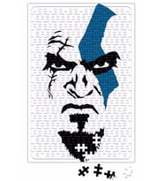God of War Kratos Puzzle 240 Parça Yapboz