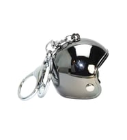 Waves And Pebbles Kask Silver Anahtarlık