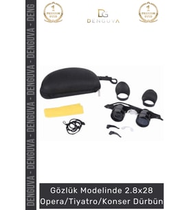 #Dürbün Profesyonel Gözlük Tipi Hands Free Eller Serbest Optik Lens Opera Tiyatro Konser Dürbün