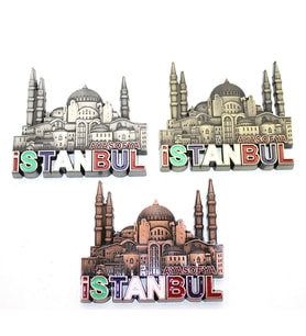 Konyax İstanbul Temalı Metal Magnet Seri 6