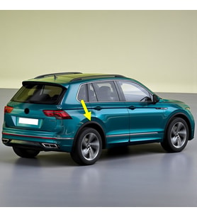 VW Tiguan 2021-2023 Sağ Arka Çamurluk Ağzı Plastik Dodik 5NA854820G