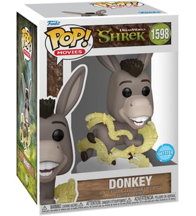Funko Pop! Filmler: Dreamworks 30. Yıldönümü - Shrek, Parıltılı Eşek (Krem)