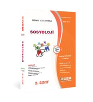 Egem Eğitim Yayınları Güncel Egem Yayınları Sosyoloji 2.sınıf 4.yarıyıl Konu Anlatımlı Çözümlü Soru Bankası "bahar" (Çok Renkli)