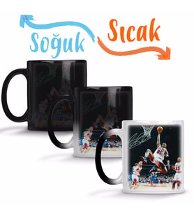 Rodman Dunk Sihirli Kupa Bardak Porselen