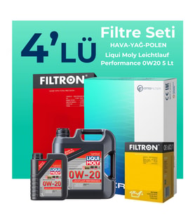 Filtron Kia Ceed 1.5 Benzin Filtre Bakım Seti Liqui Moly Motor Yağlı (2019-2024) 4 Lü