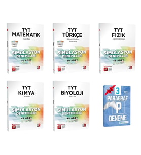 TYT Matematik Türkçe Fizik Kimya ve Biyoloji Simülasyon Deneme
