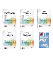 TYT Matematik Türkçe Fizik Kimya ve Biyoloji Simülasyon Deneme