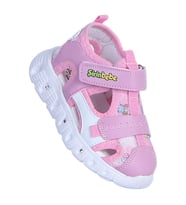 Şirin Genç Şg10 Pembe Işıklı Kız Çocuk Sandalet