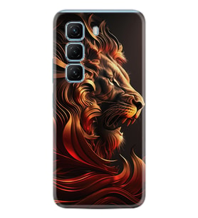 Infinix Hot 50 Pro 4G - Hot 50 4G Kılıf Boutique Baskılı Resimli Süper Arslan Pcode -072