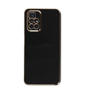 Xiaomi Redmi 10 2022 Kılıf Volet Silikon - Siyah