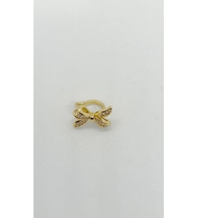 Işıltılı Fiyonk Earcuff – Altın Dokunuş