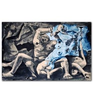Cakatablo Bacchanale 1955 by Pablo Picasso MDF Tablo