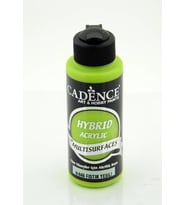 Cadence Hybrid Multisurface Akrilik Boya 120 ml. H-046 FISTIK YEŞİLİ 