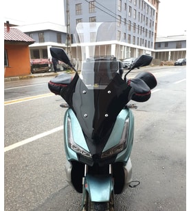 MOTOCAM Apache Ventro 150 Ön Cam 2022-2026 Model 78cm Şeffaf Renkli 4mm UZUN