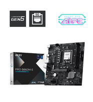 MSI PRO B860M-E DDR5 HDMI-DP PCIE 5.0 1851p mATX