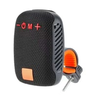 EtaShop Bisiklet Bluetooth Hoparlör Taşınabilir Su Geçirmez Çift Bağlantı FM Radyo Siyah