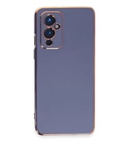 Durukar® One Plus 9 Kılıf Volet Silikon - Mavi