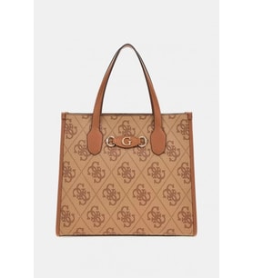 Guess IZZY 2 COMP TOTE Kadın Kahverengi El Çantası HWOS8654220-LTL