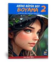 Anime Boyama Kitabı-2 (Büyük BOY)