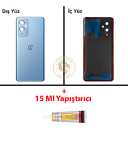 One Plus Yapıştırıcı One Plus 9 Mavi Yapıştırıcı B-7000 Yapıştırıcı Arka Kapak Arka Cam Batarya Kapağı Lazer Kesim Kapak Pil Kapağı Back Cover