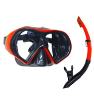 Diving Dalış Maskesi Snorkel Yetişkin - 51713-Kirmizi (Lisinya)