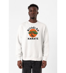 Cobra Kai Miyagi Do Karate Beyaz Erkek 2ip Sweatshirt