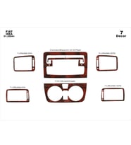 Meriç® Fiat Idea Ön Torpido Kaplama Maun 7 Parça 2004-2009 (Maun)