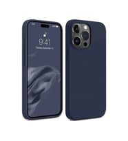 iPhone 15 Pro Kılıf First Silikon - Lacivert