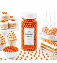 Dr. Gusto 4 Mm Turuncu Boncuk Şeker 250 Gr