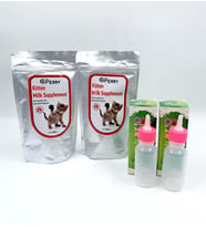 Yavru Kedi Süt Tozu 2 adet + 60ml Biberon 2 adet