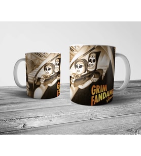 Pixxa Grim Fandango Kupa Bardak Model 5