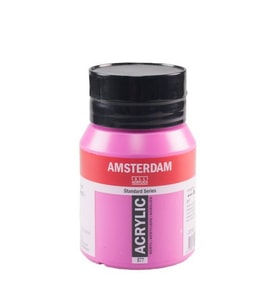 Talens Amsterdam Akrilik Boya 500 ml. 577 Permanent Red Violet Light 
