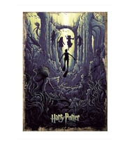35cmX50cm Ahşap Tablo Harry Potter Ateş Kadehi