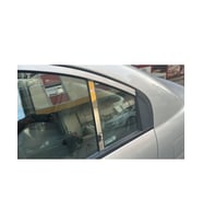 Hyundai i20 2014-2018 uyumlu Kapı Direği Krom Paslanmaz Çelik 2 Parça Cam Direk