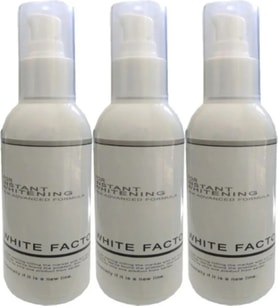 Süper White Factor For Instant Whitening - 120 ml x 3 Adet
