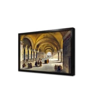 Osmanlı Zamanı Ayasofya Camii Çerçeveli Mdf Tablo