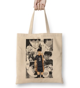 Haikyuu Kageyama Tobio Bez Çanta Uzun Saplı