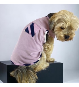 Light Purple BB Atlet Köpek Kıyafeti  Köpek Elbisesi (Çok Renkli)