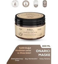 Onarıcı Saç Maskesi 300 ML – Hindistan Cevizi Yağı - Yıpranmış, Kuru ve Mat Saçlar İçin Derin Onarıcı ve Besleyici Maske - Parlaklık, Yumuşaklık ve Güç Sağlar - Vegan Formül