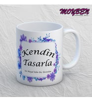 Kendin Tasarla Kişiye Özel Kupa Bardak