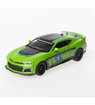 Kinsmart 1:36 Ölçek 2017 Chevrolet Camaro Zl1 Çekbırak Metal Araba Yeşil