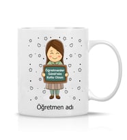 Öğretmenler Gününe Özel Hediye Çay Kahve Kupa Bardak-009