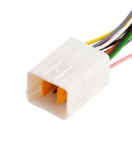 İş Makınası Soketi Dişi 12 Pin Kablolu