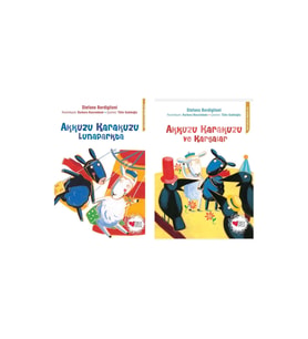 Akkuzu Karakuzu Lunaparkta + Akkuzu Karakuzu Ve Kargalar- 2 Kitap Set - Iş Bankası Özel Set