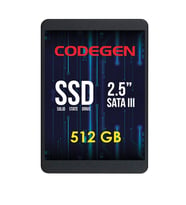 CODEGEN 512GB CDG-512GB-SSD25 560- 500MB/s SSD SATA-3 Disk