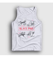 Presmono Unisex Beyaz Tanda Tangan Blackpink Atlet 294080tt (Beyaz)
