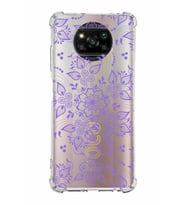 Xiaomi Poco X3 Köşe Korumalı Antişok Kapak Nostalji Desen Tasarımlı Şeffaf  Kılıf