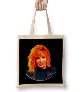 Mylene Farmer Bez Çanta Uzun Saplı